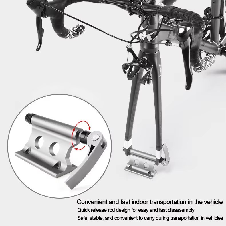 Support de vélo pour support de toit de voiture