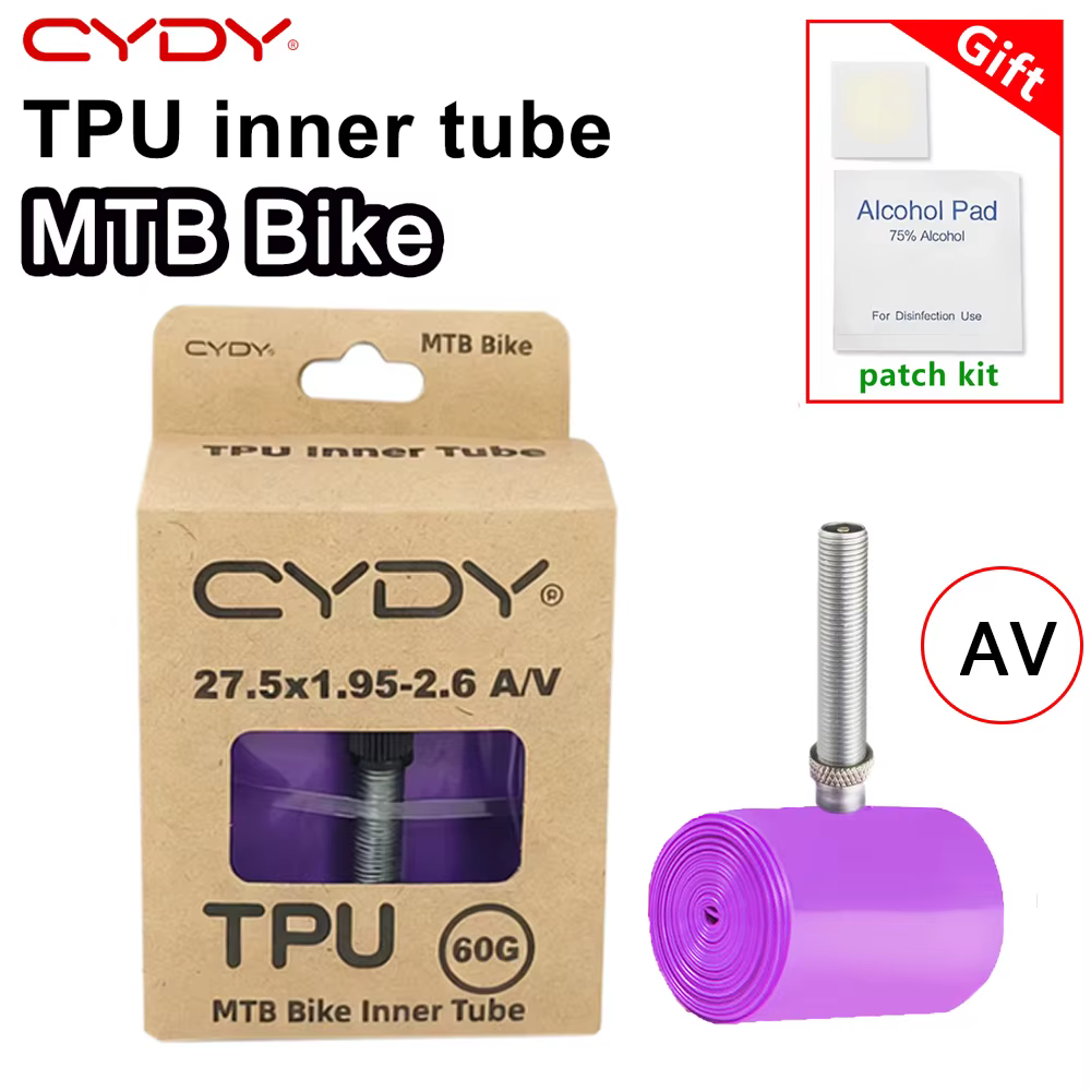 Chambre à air de vélo VTT CYDY en TPU