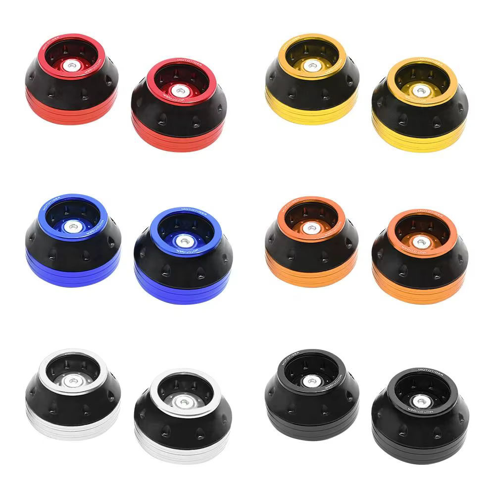 Accessoires pour trottinette électrique en alliage d'aluminium durable : Patins de protection antichoc et anti-chute