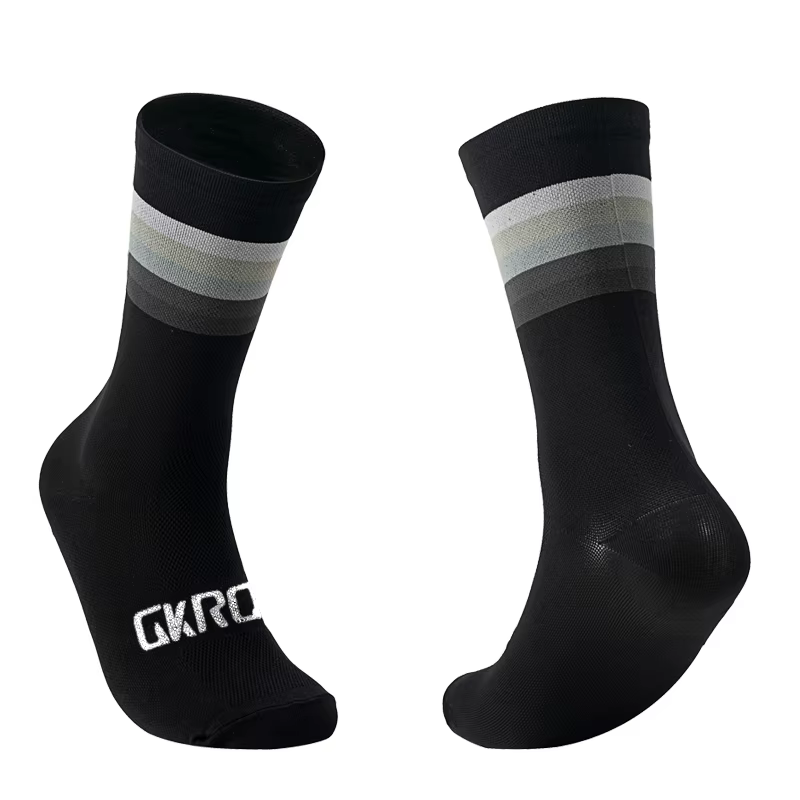 Hommes chaussettes de cyclisme professionnel route vtt vélo femmes Compression course en plein air unisexe sport