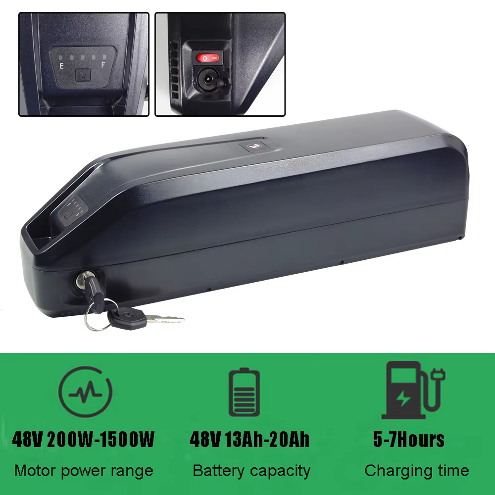 Batterie Lithium-ion 48V 13Ah 15Ah 17Ah 20Ah pour vélo électrique OneSport ONES3 Pro OT15 Duotts C29 S26 Jasion RetroVolt