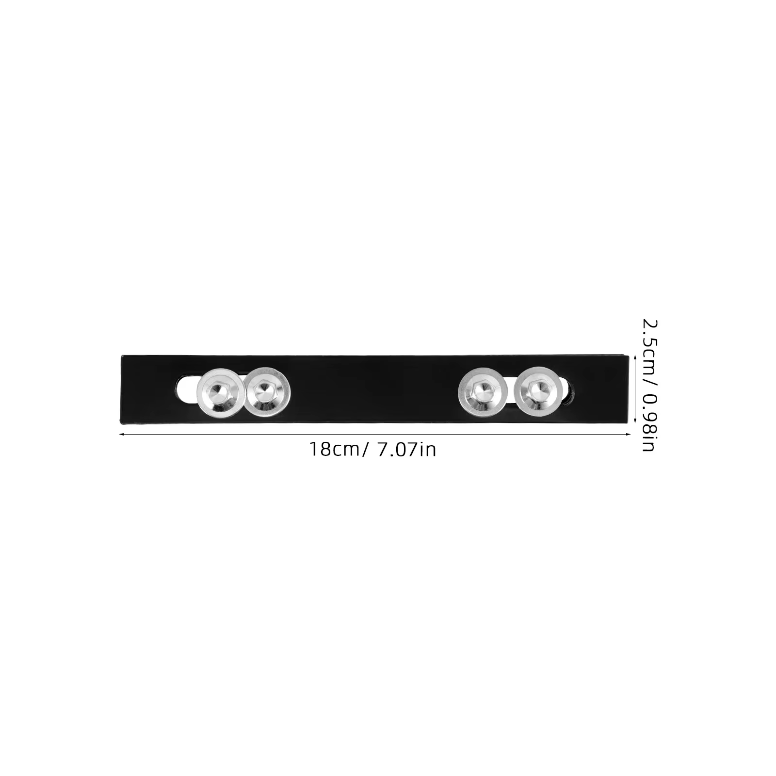 Lot de 2 supports de fixation pour porte-bagages arrière de vélo électrique