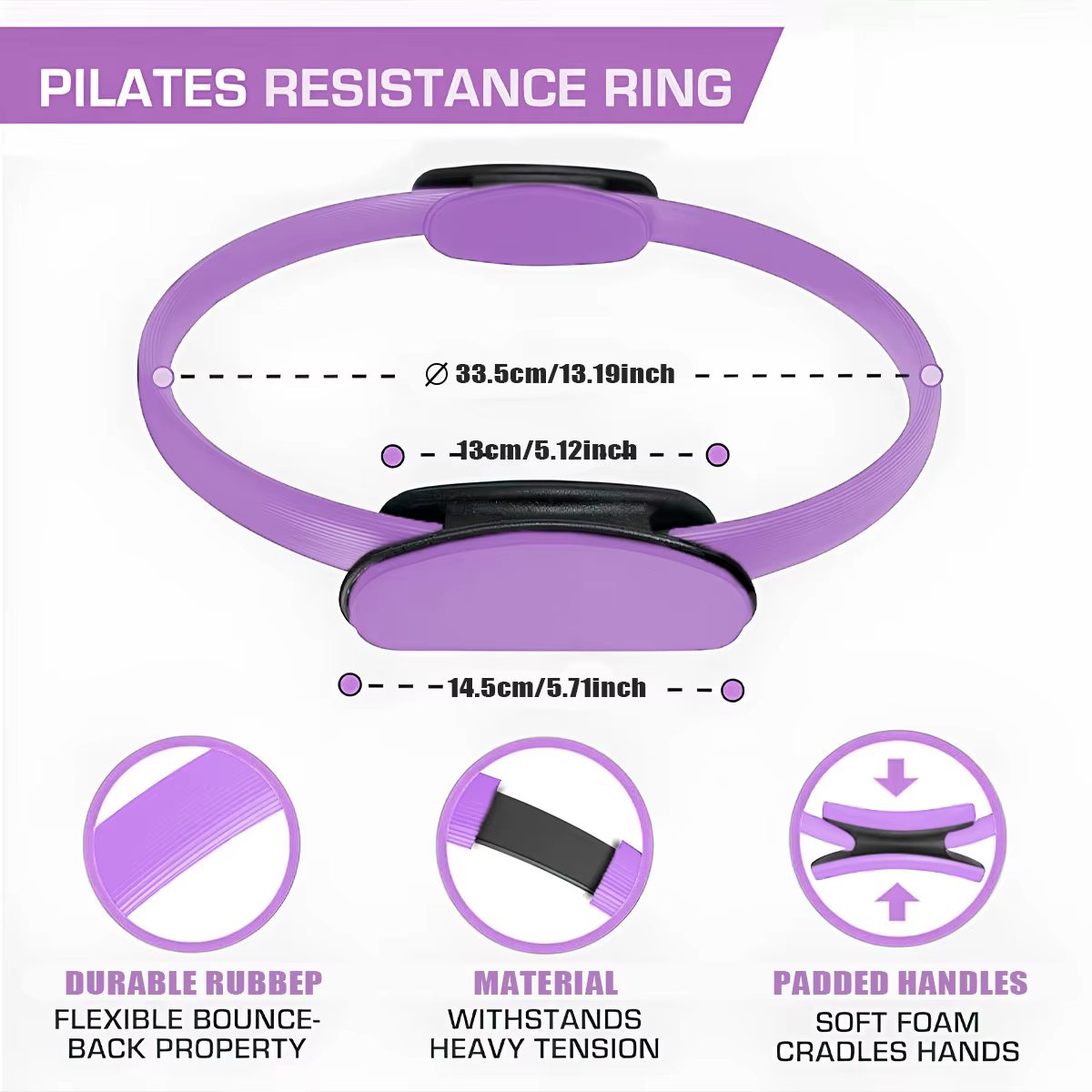 Ensemble de base Pilates 5 pièces, balle de Fitness, ceinture élastique extensible, façonnage du dos, entraînement musculaire, équipement de Yoga