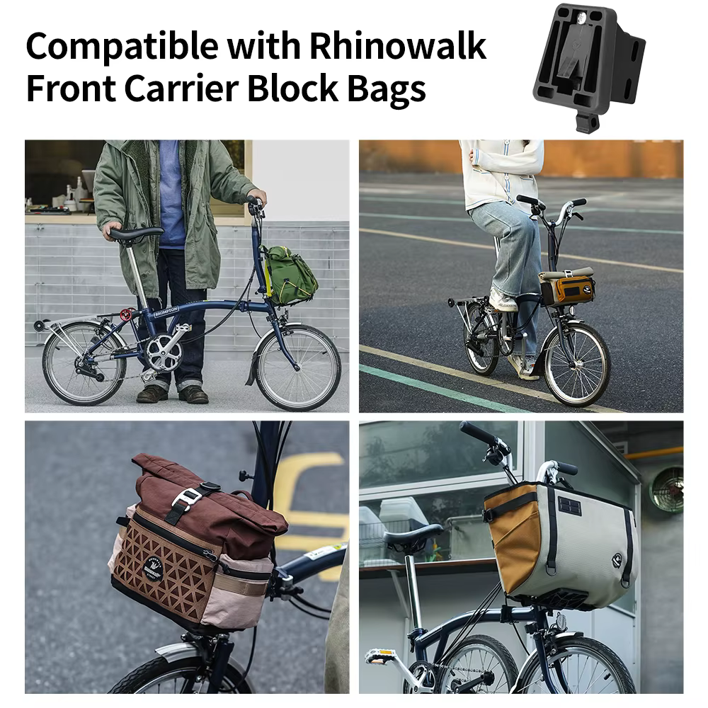 Adaptateur de support avant pour vélo pliant Brompton