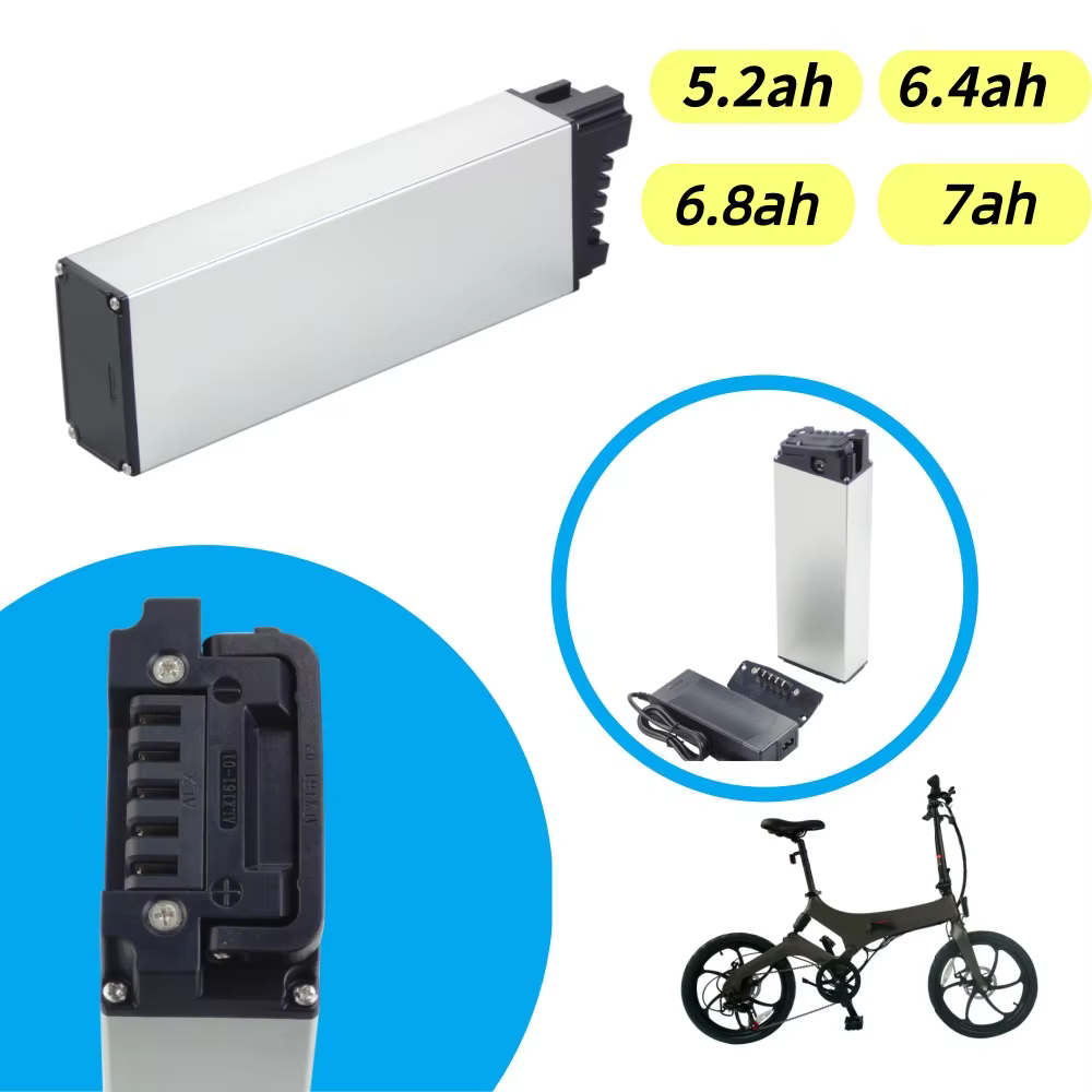 ONEBOT S6 vélo électrique pliant Portable 16 pouces batterie Ebike 36V 6.4Ah 5.2Ah 7Ah