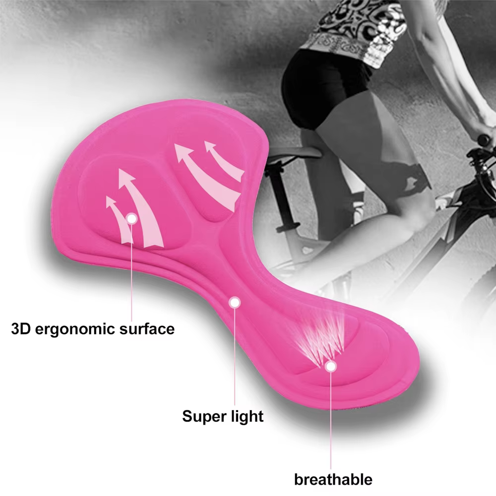 Sous-vêtements de vélo rembourrés 4D pour femmes