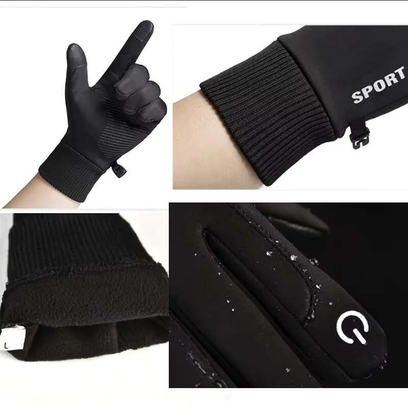Gants de cyclisme chauds