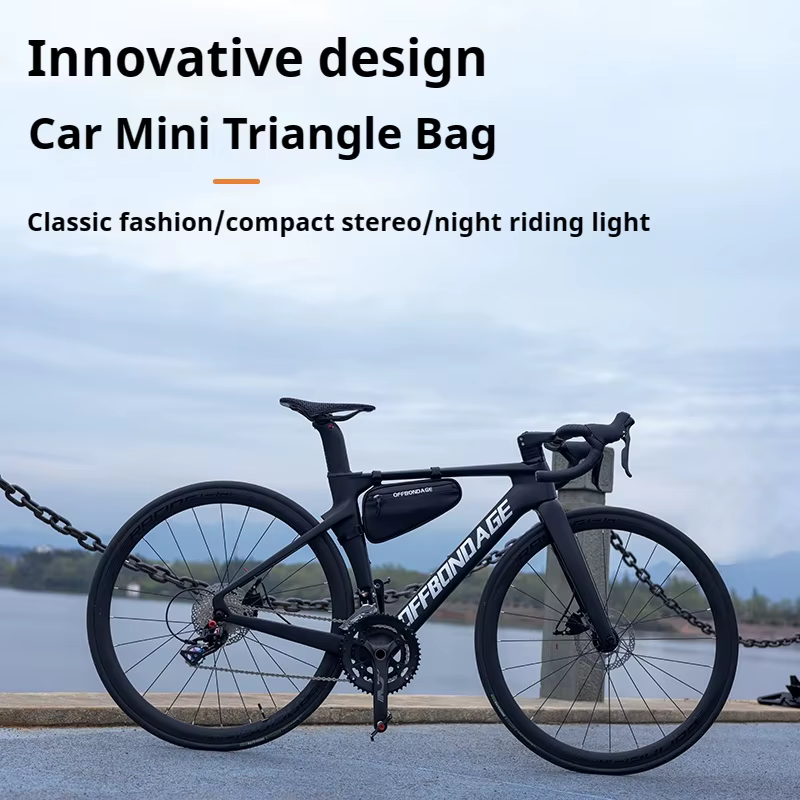 Sacoche triangulaire pour vélo