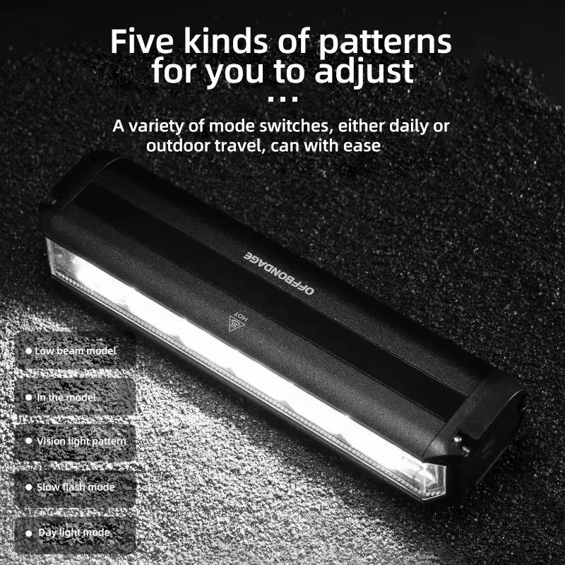 OFFBONDAGE – feu avant de vélo 2600 lumens