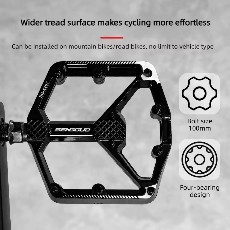 Nouvelles pédales de vélo