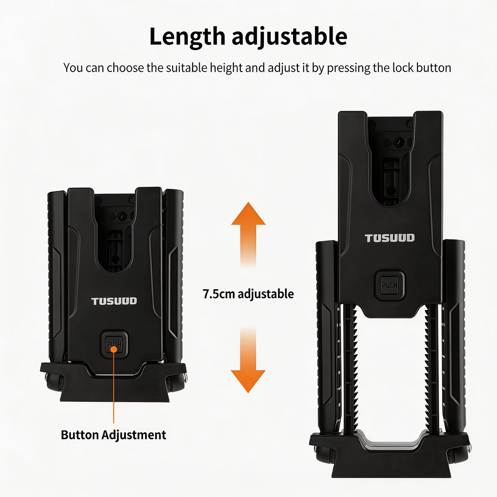 TOSUOD Support de stationnement latéral pour vélo