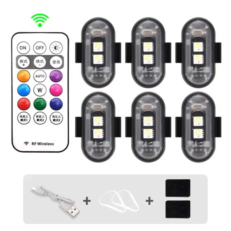 Feux stroboscopiques LED pour trottinette