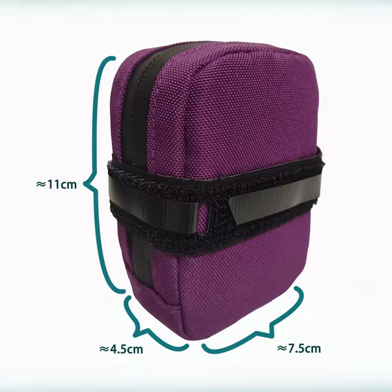 Mini sacoche de selle de vélo légère et portable