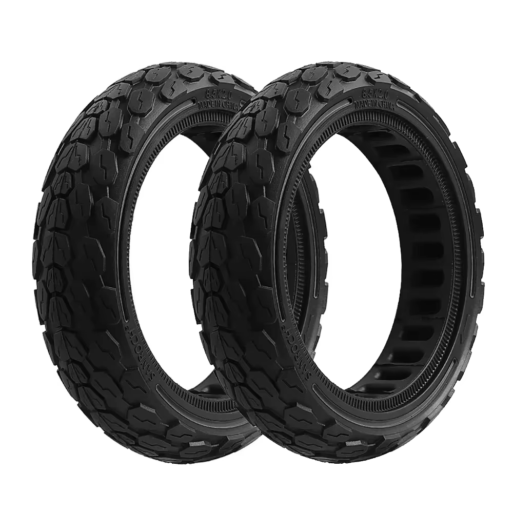 Pneu solide tout-terrain de 8.5 pouces pour Scooter électrique Xiaomi M365 Pro 1S Pro2 Mi3