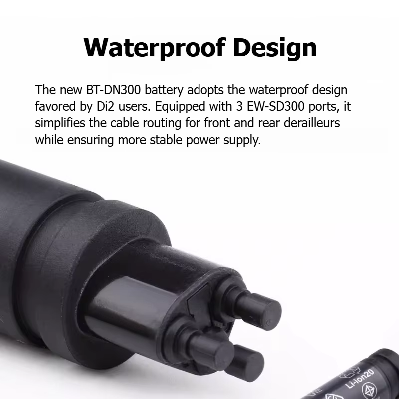 Batterie Shimano DI2 BT DN300 intégrée à 3 ports pour R8150 /R7170/R9250/R8170