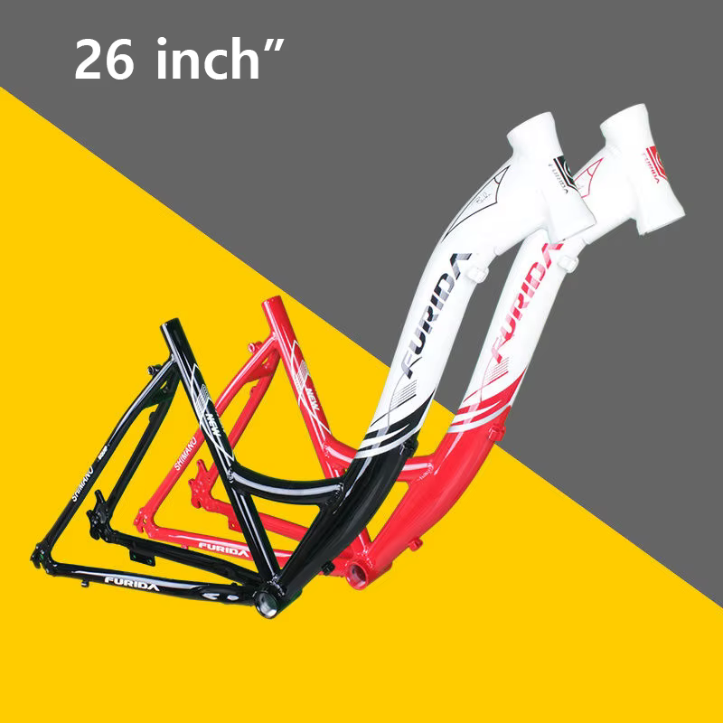 Cadre de vtt en alliage d'aluminium pour hommes et femmes