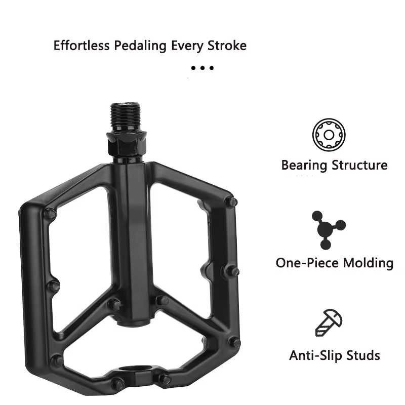 1 paire de pédales de vélo en aluminium