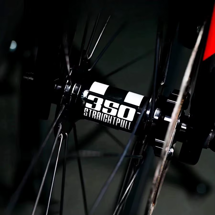 Autocollant de moyeu de roue de vélo en vinyle imperméable