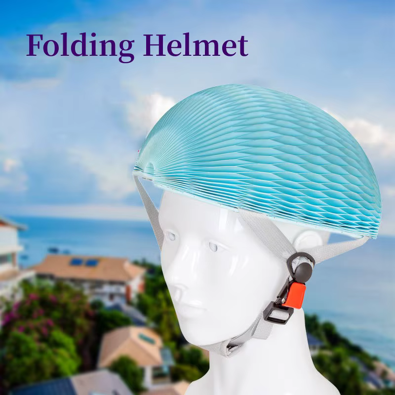 Casque de sécurité pliable portable