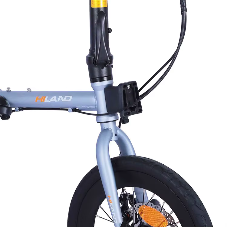 Vélo pliable en acier de 16 pouces, 8 vitesses, pour adultes, vente en gros