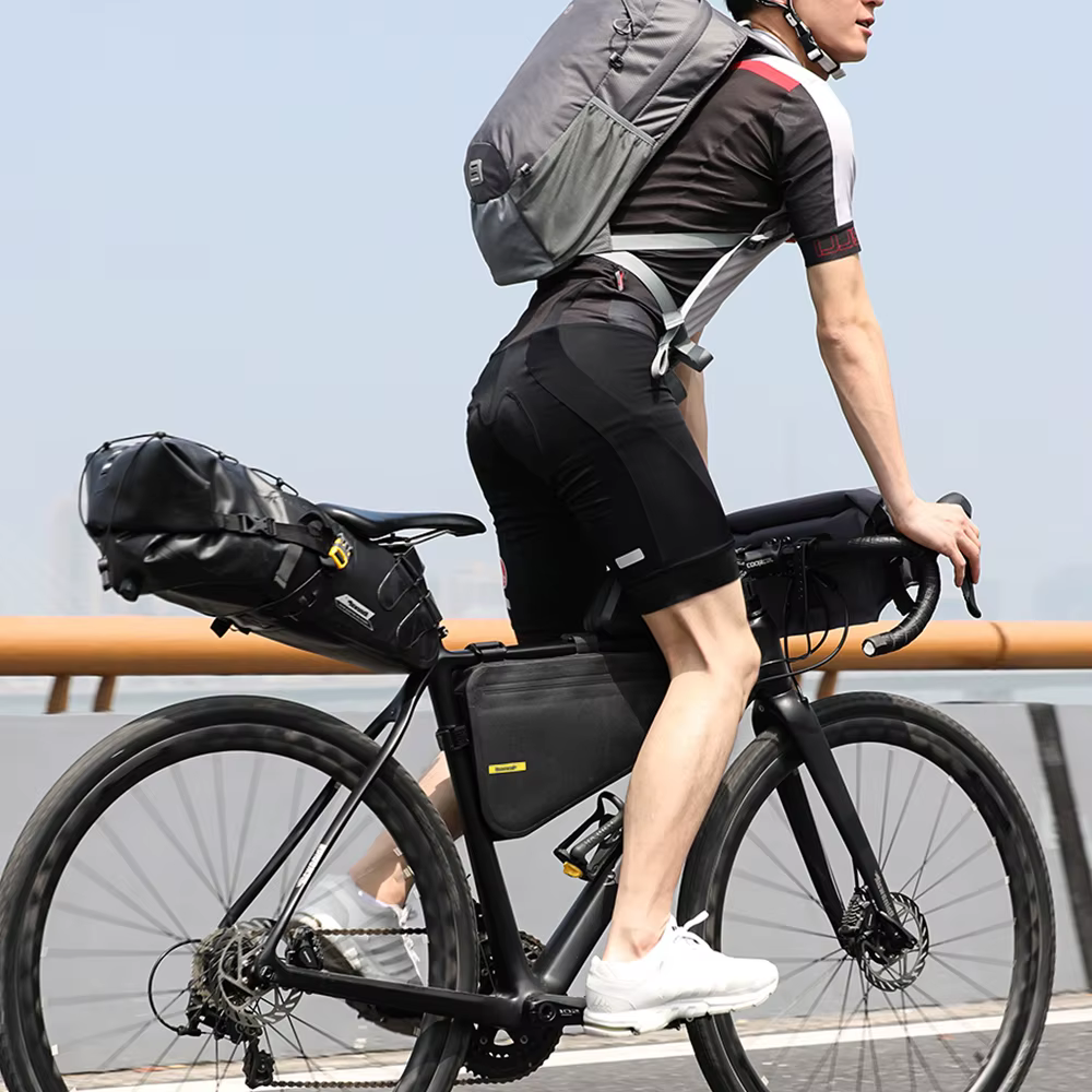 Bal inowalk-Sac triangulaire de grande capacité pour cadre de vélo
