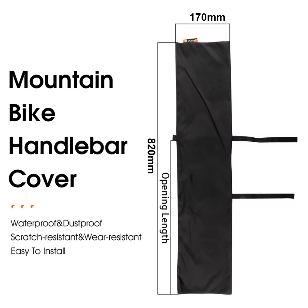 Housse de protection pour guidon de vélo
