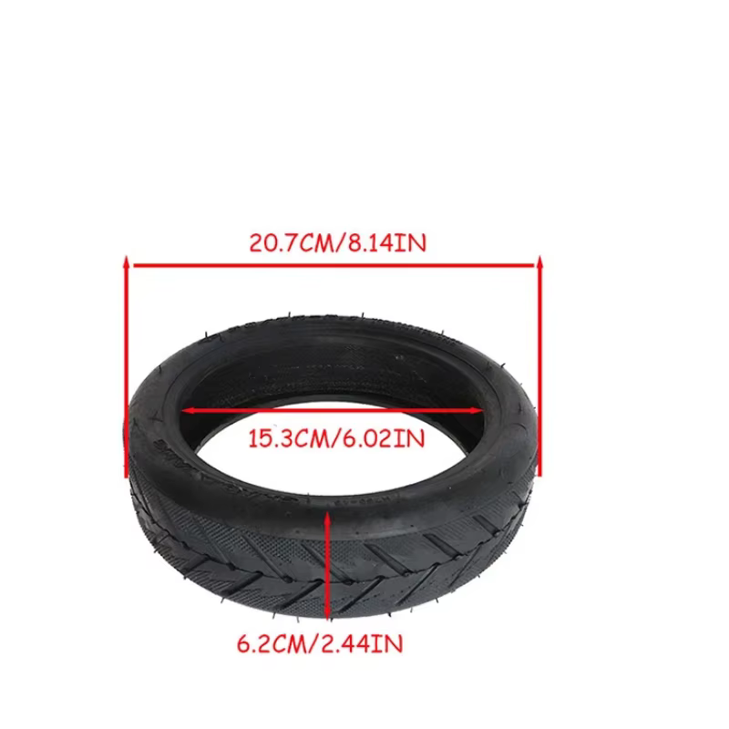 Pneu de trottinette 50/75-6.1 avec chambre à air et pneu extérieur
