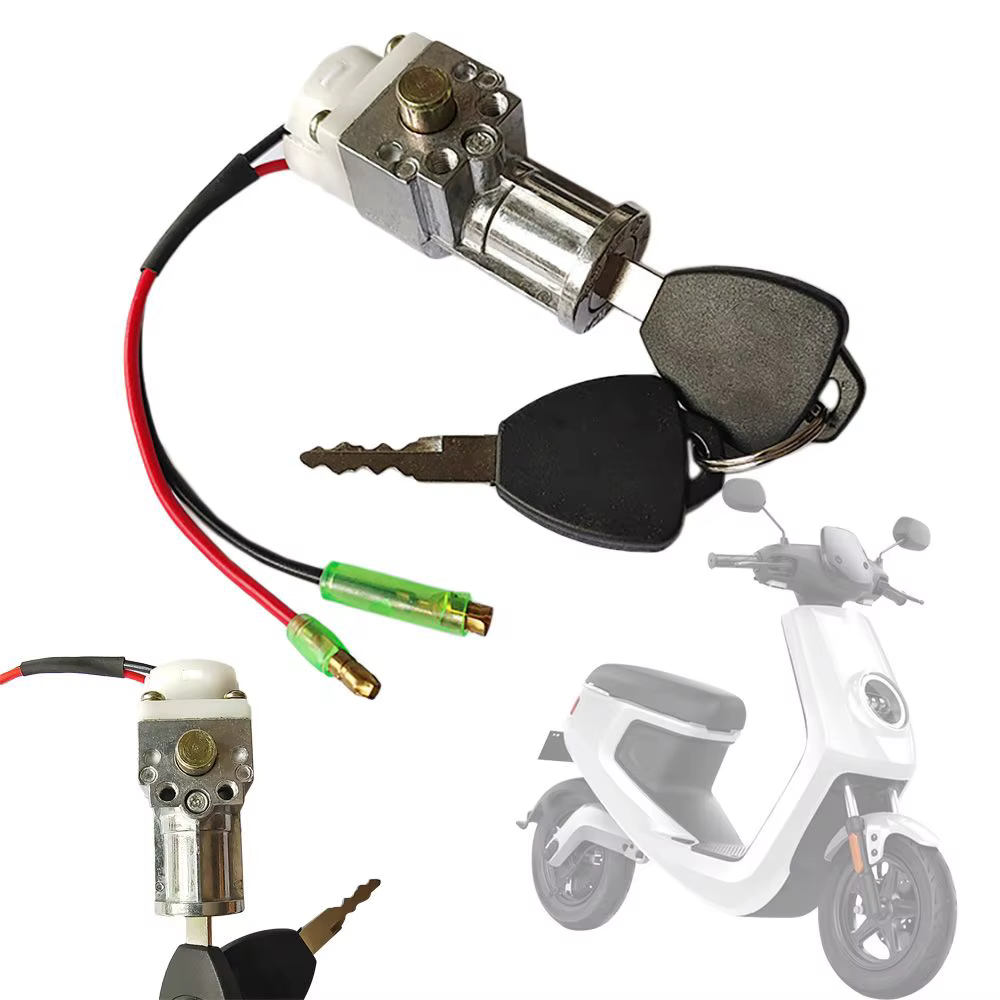 Verrouillage de batterie de vélo électrique avec 2 prédire