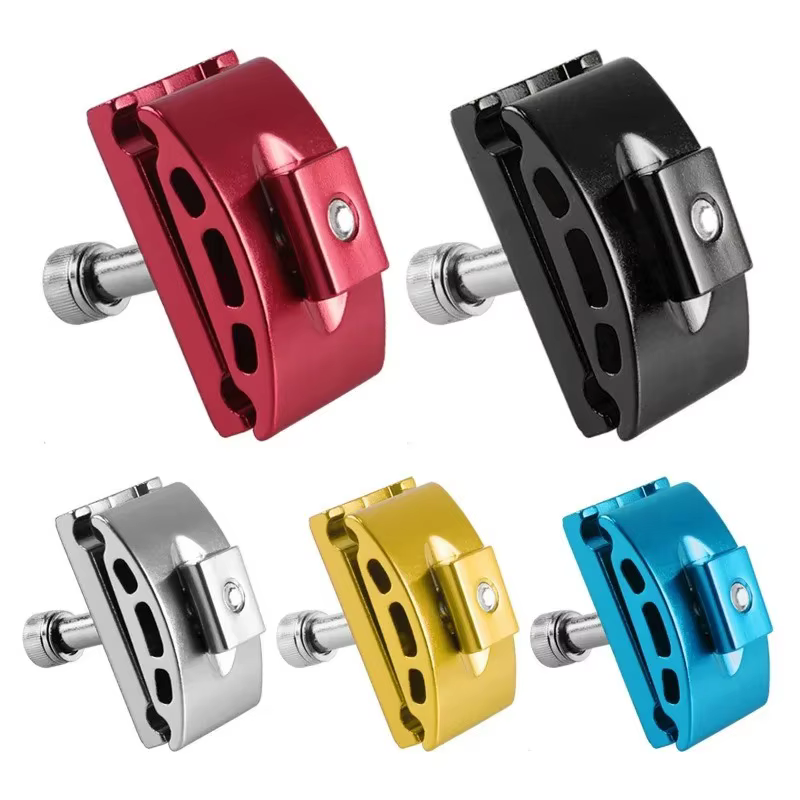 Collier de fixation de tige de selle de vélo à vis unique