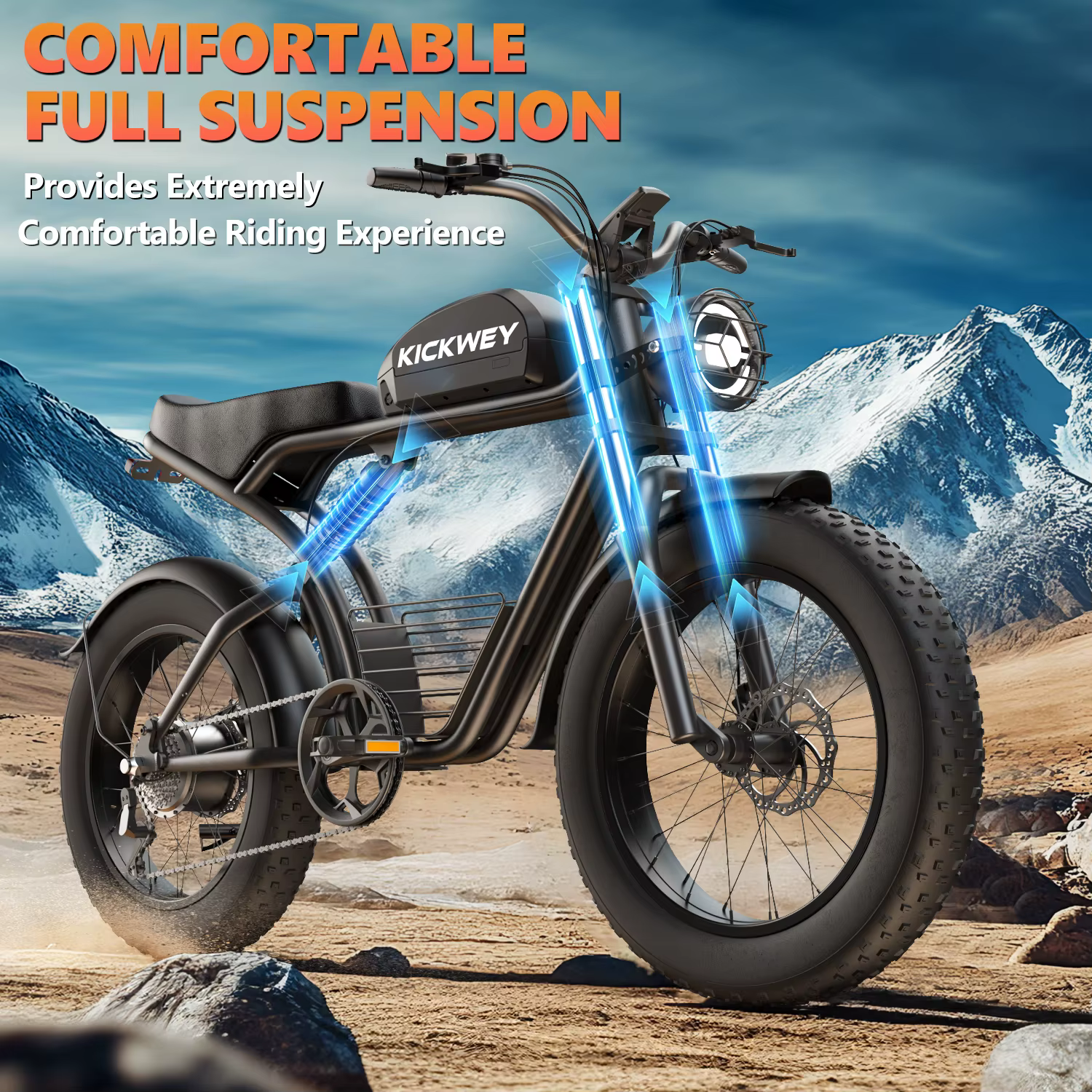 Vélo électrique tout-terrain Kickwey K7