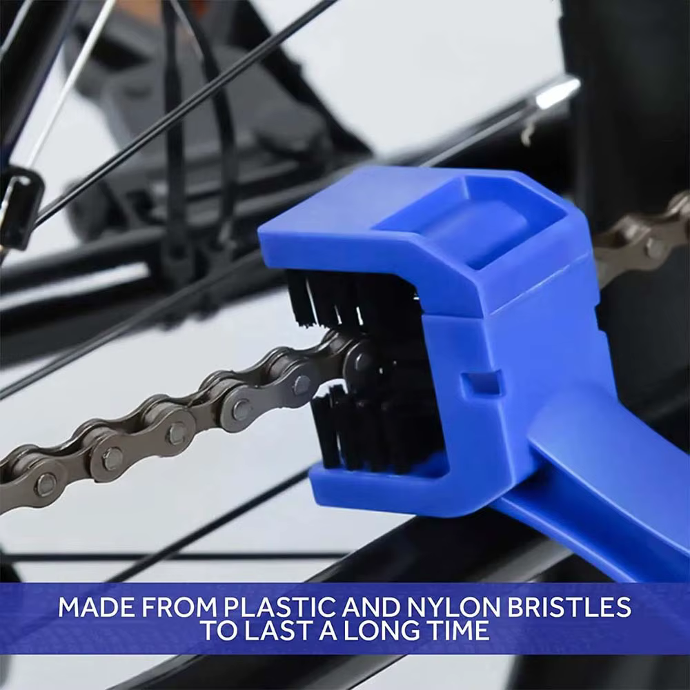 Brosse de nettoyage de chaîne de vélo