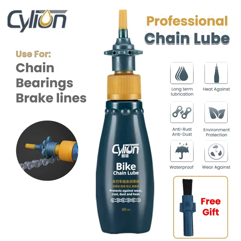Lubrifiant pour chaîne de vélo CYLION 60ml