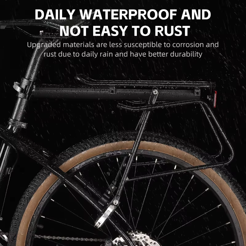 WEST BIKING-Coffre de vélo T1 en alliage d'aluminium à dégagement rapide