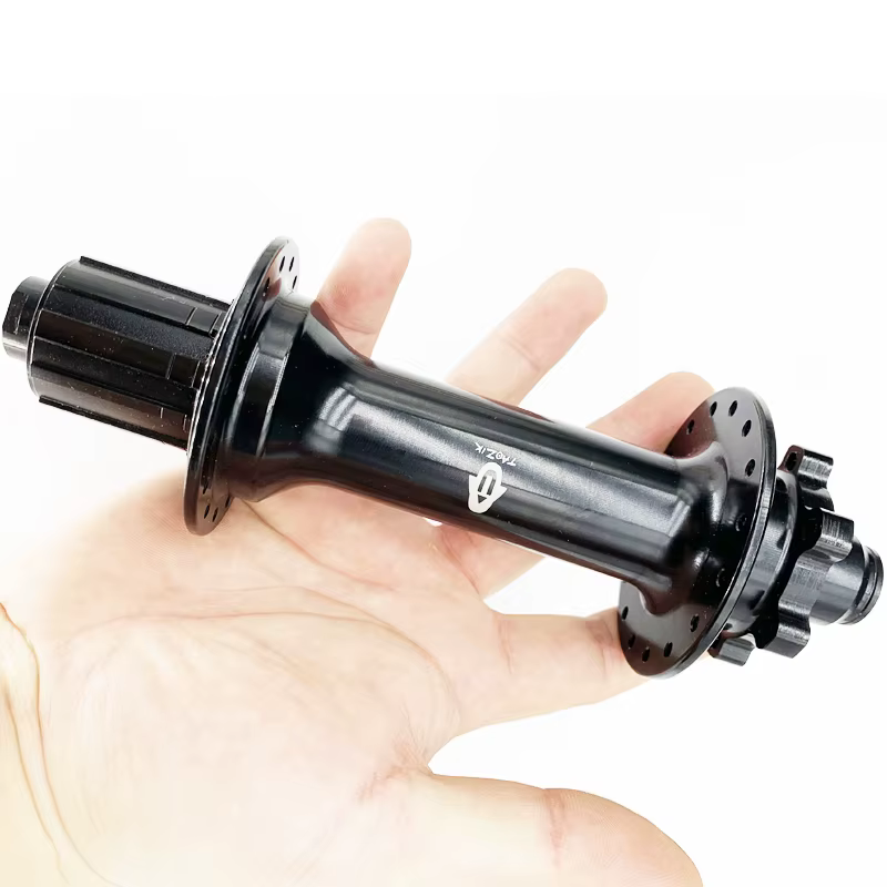 TAOZIK 32 H 36 12 mm 197mm 4 roulements 6 pattes arrière gros vélo Ebike à travers le moyeu