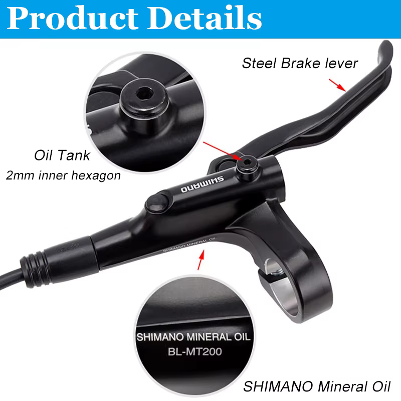 Shimano MT200 MT201 M315 VTT Frein À Disque Hydraulique