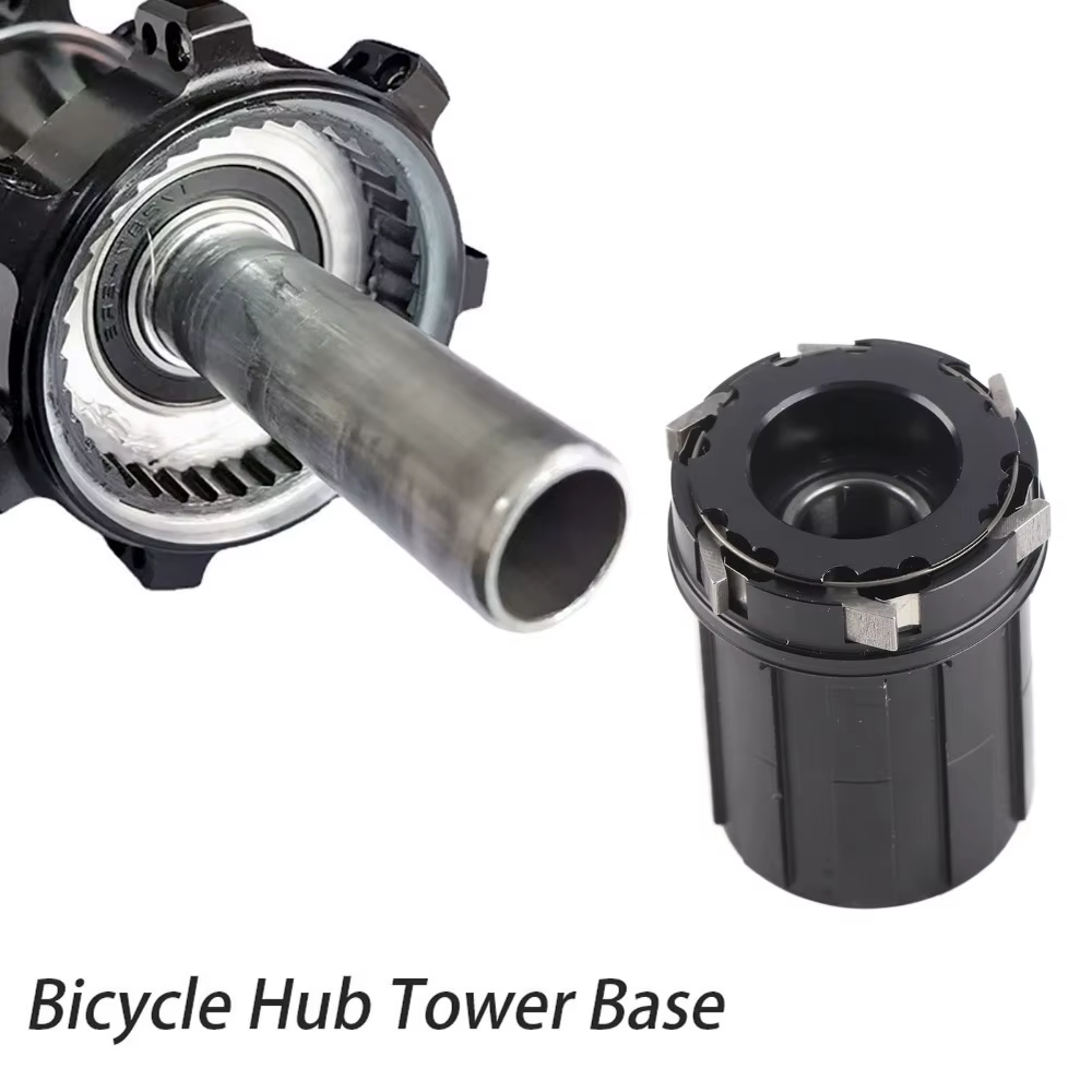 Boîtier de roue libre 11 vitesses 12 mm spécification HG en alliage d'aluminium 6 cliquetis pour cassette et transmission de vélo