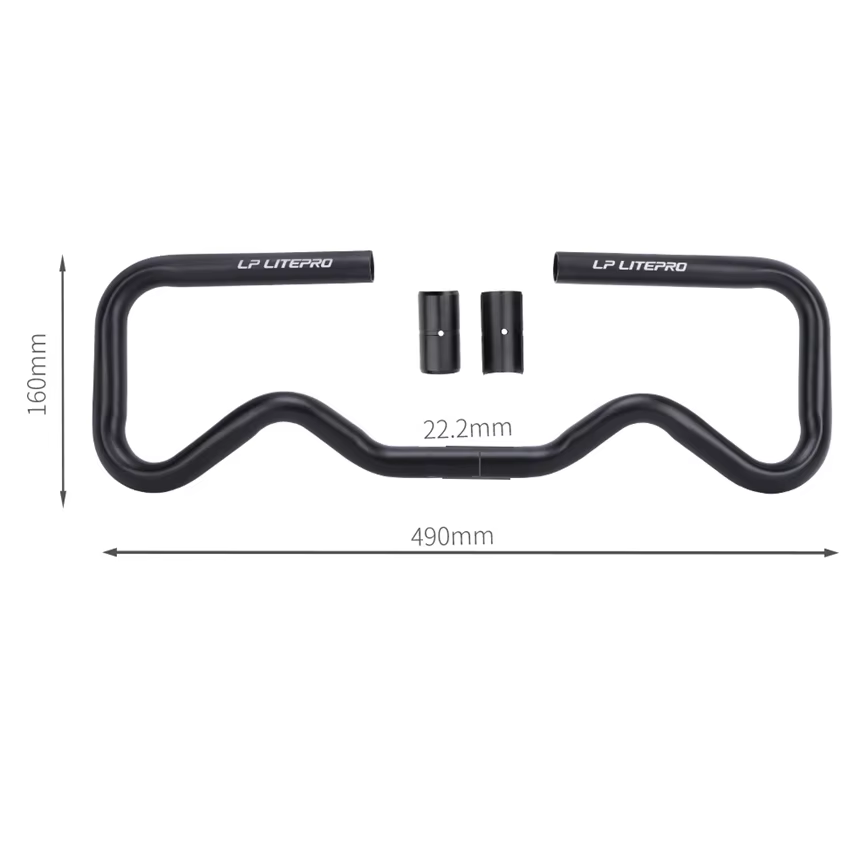 Guidon de vélo LP Litepro 25.4x490MM