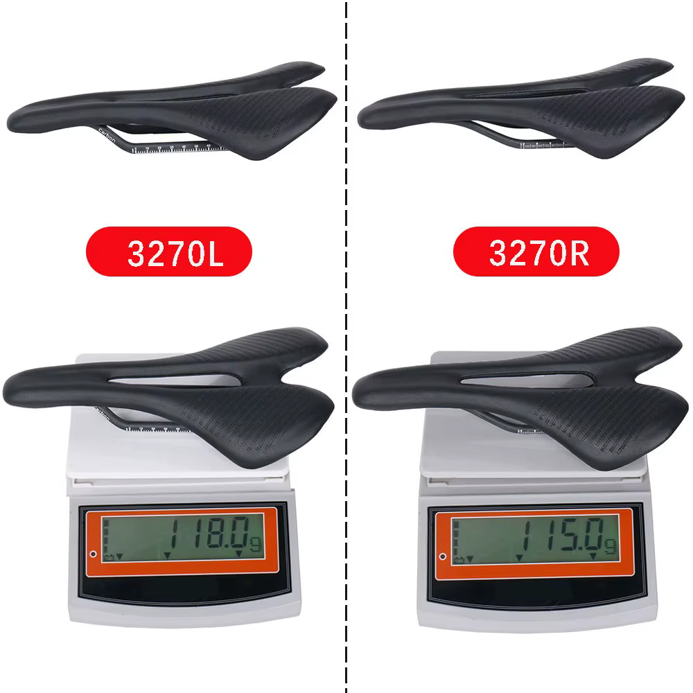 Selle de vélo en carbone Elitaone 270x143mm siège