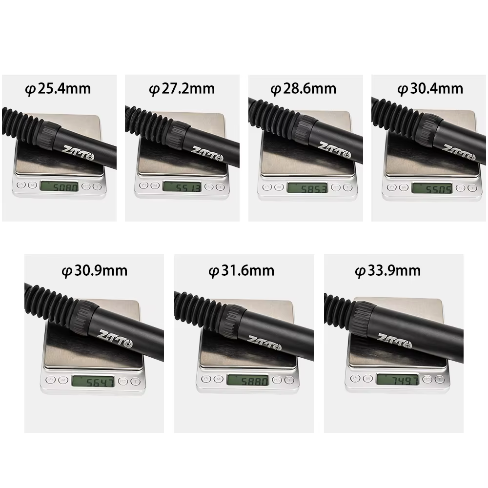 ZTTO vélo 25.4 27.2 28.6 30 30.4 30.9 31.6*350L tige de selle Suspension amortisseur Tube