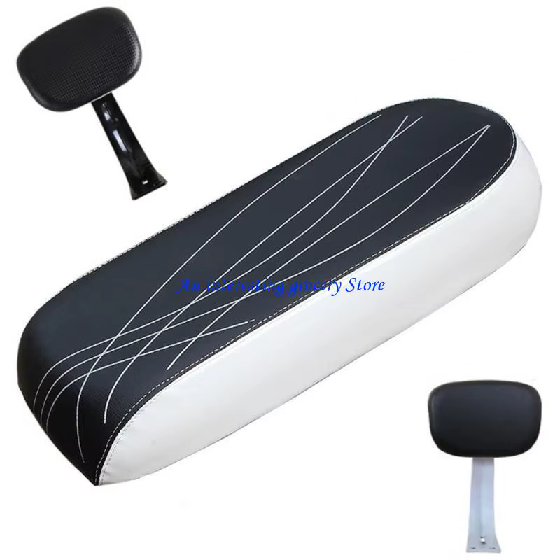 652d vélos sièges arrière coussin accoudoir repose-pieds bicycles sièges arrière coussin enfant