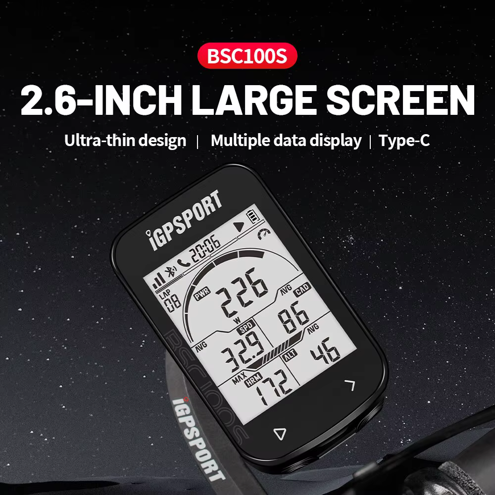 GPS Vélo Ordinateur IGPSPORT BSC100S Cycle Sans Fil Compteur De Vitesse