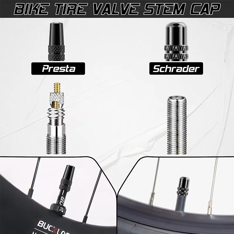 BUCKLOS – Valve Tubeless de vélo 40/44/55/60/80/100MM