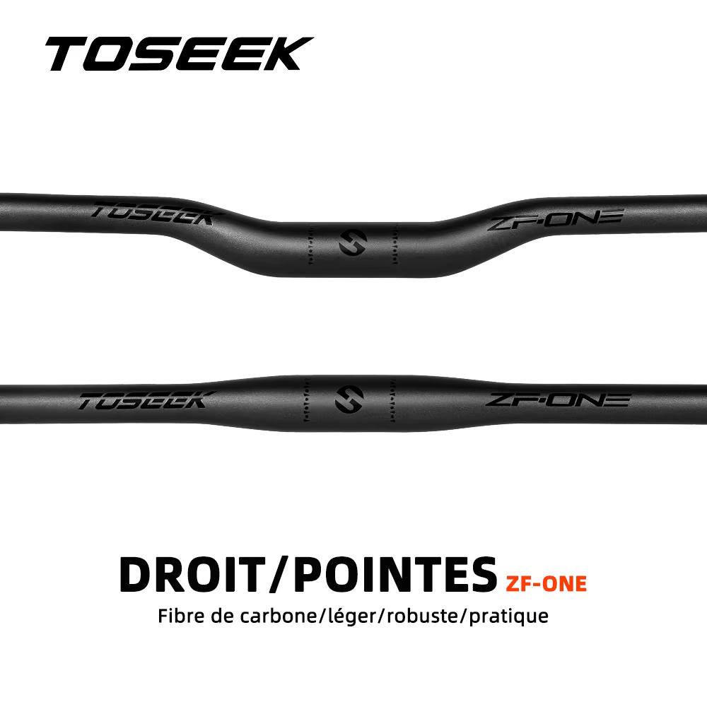 TOSEEK ZF-ONE vtt guidon de vélo en carbone