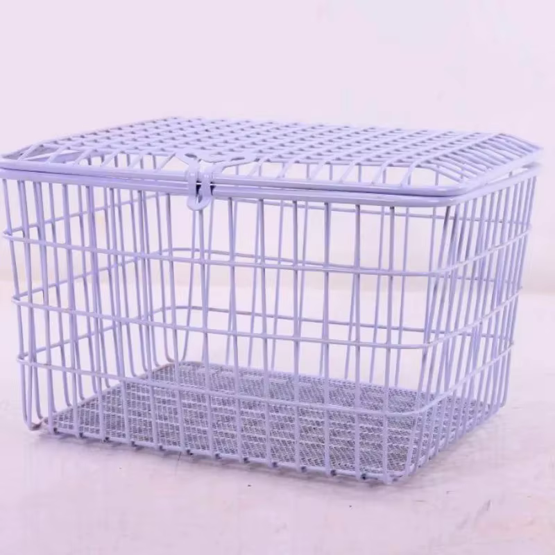 Panier arrière extra large et épaissi pour tricycle électrique
