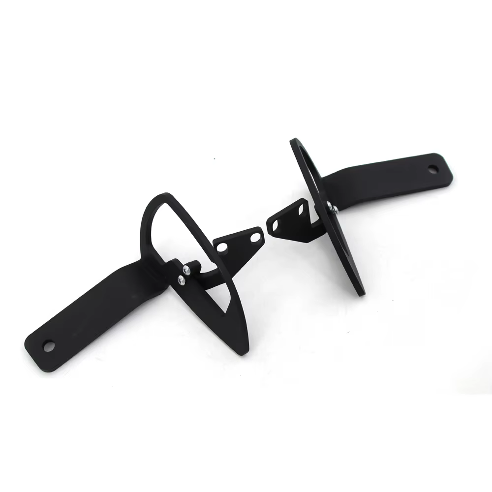 Support de fixation en aluminium pour éclairage auxiliaire de moto