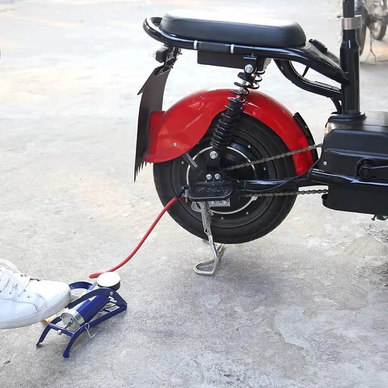 Pompe à Air de vélo avec manomètre