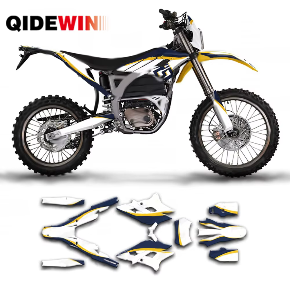 Autocollants Dirt eBike Wrap Kit Déco Vinyle Graphique
