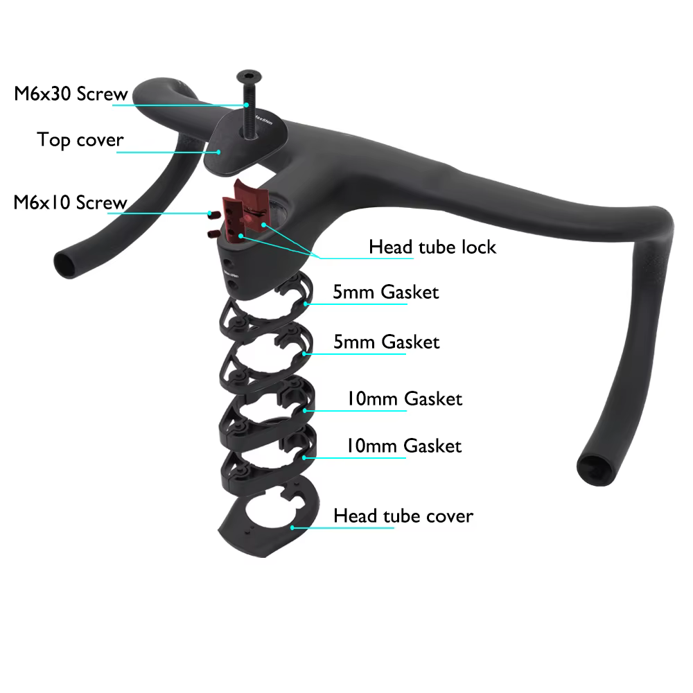 Nouveauté : Guidon intégré en carbone F12 pour Pinarello Dogma F MY25