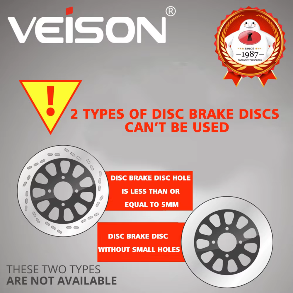 VEISON – serrure de roue de moto et de vélo