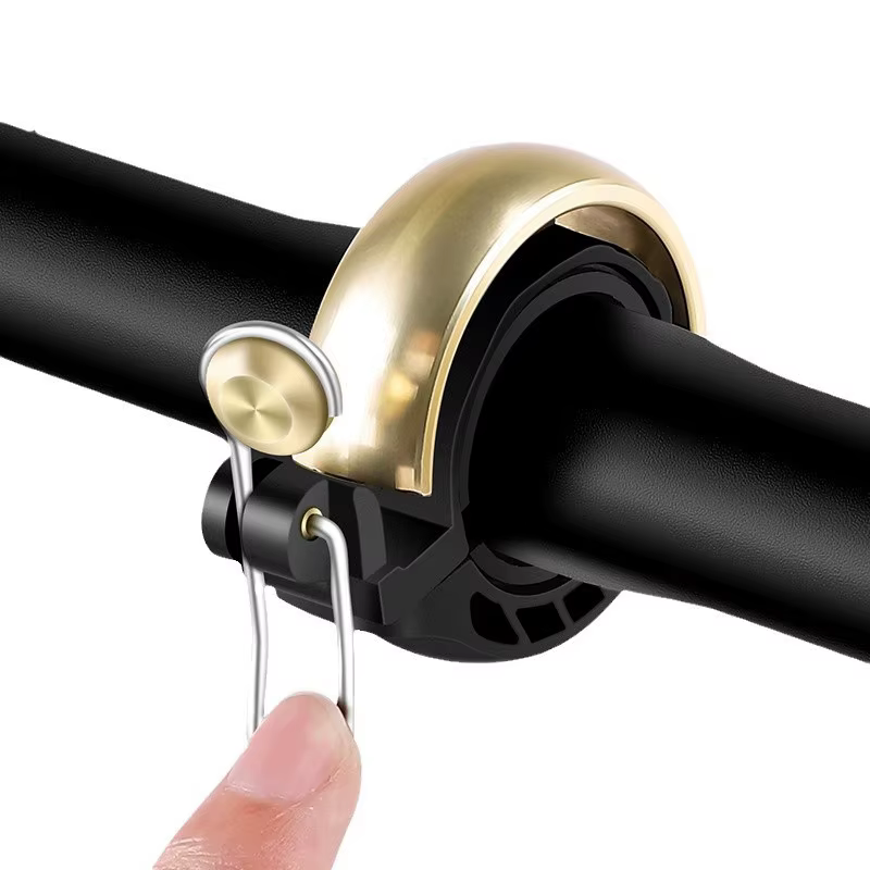 Nouvelle sonnette de vélo rétro en cuivre